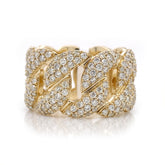 4.00 CT. Diamond Gold Ring - White Carat - USA